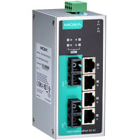 Moxa EDS-P206A-4POE-SS-SC-T