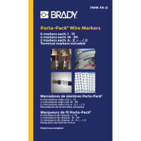 44-103 - Ideal - Wire Marker, Book, Pre Printed