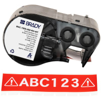 Brady M4C-1000-595-RD-WT