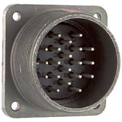 Amphenol Industrial - MS3102E28-16P - Receptacle, Connector, Pin ...