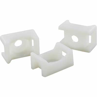 Panduit - SGTM3S10-C - Mount, Cable Tie, Screw Mount, Ntrl Nylon6/6, 0. ...