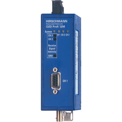 Hirschmann - OZD PROFI 12M G11 - Profibus, Fiber Transceiver, 1 ...