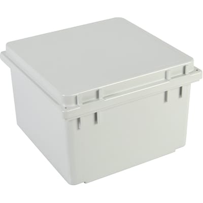 nVent HOFFMAN - A10106PHC - Junction Box,Polyester,Hinged,Clamp,Gray,10 ...