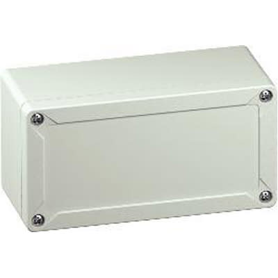 Altech Corp - 100-906-91 - Enclosure,Box-Lid,Wallmount,ABS,Gray,6.38x3 ...