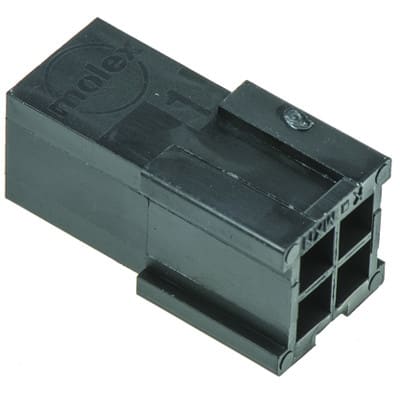 1445022-5 TE Connectivity, Micro MATE-N-LOK Female Connector Housing, 3mm Pitch