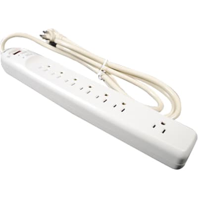 Wiremold - SR10N - Power Strip, Surge Suppressor, 6 Outlet, 13000A(Max ...