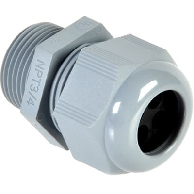 T&B Fittings By ABB - CC-NPT-34-G-4 - Multi-Hole, Cord Grip, 4 Holes ...