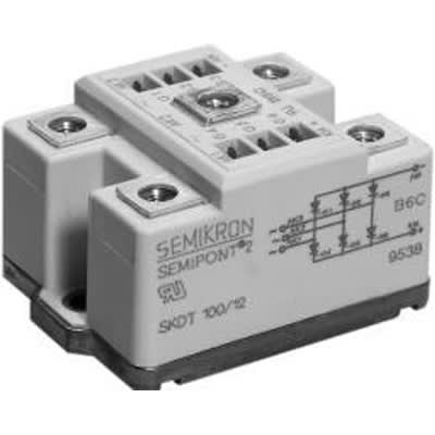 SEMIKRON - SKCH 40/12 - Rectifier, 2-Phase Controller Bridge, 1200v ...