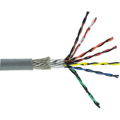 3M - 3750/16 - Multiconductor Cable,8Pr,26AWG,7x34,TC,PVC ins,Foil ...