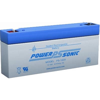 Power Sonic - PS-1229 - Battery,Rechargeable,Rectangular,Lead Acid ...