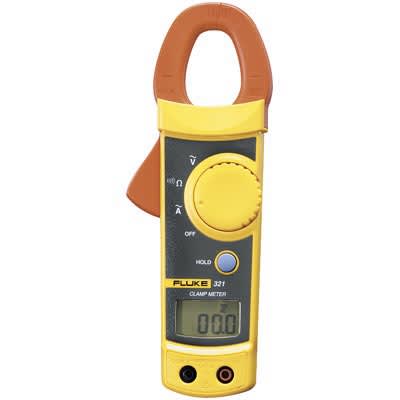 Fluke - FLUKE-321 - Meter, Clamp, 0 to 400 A (AC), 0 to 400 VAC/VDC, 0 ...