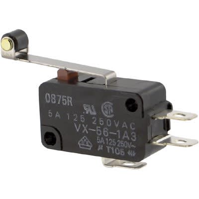 Omron Electronic Components - VX-56-1A3 - SWITCH, MINIATURE, SNAP ...
