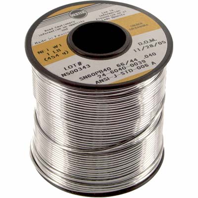 Kester Solder - 24-6040-0039 - Wire, Solder, Sn60Pb40, 0.040 in., Flux ...