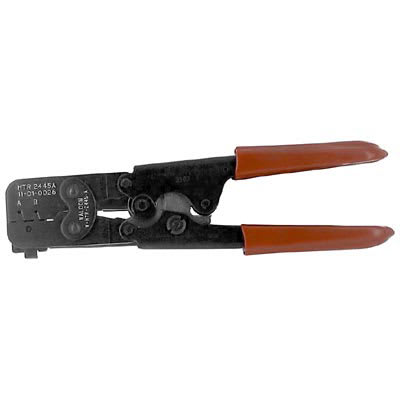 Waldom - W-HTR-2445-A - Ratchet Hand Crimping Tool, 26-18 AWG, 9 ...