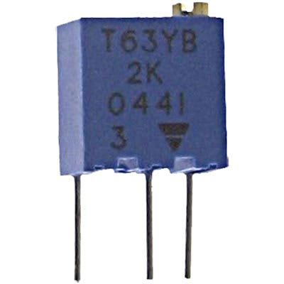Spectrol / Sfernice / Vishay - T63YB202KT20 - Trimmer, Cermet, 50 Ohms ...