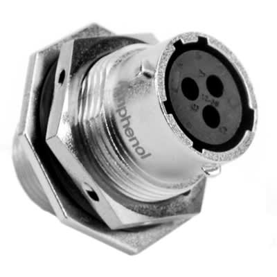 Amphenol Sine Systems - RT07123SNH - Circular Connector,Jam Nut,3 Pin ...