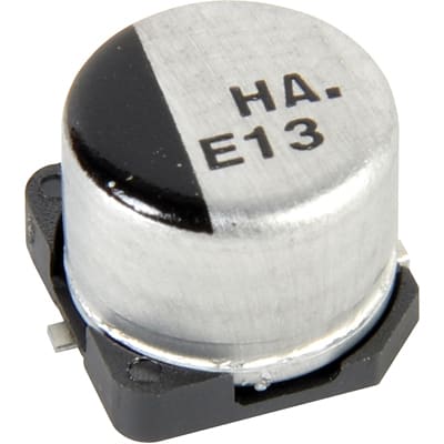 Componentes electrónicos EEE-HA1E470P de Panasonic