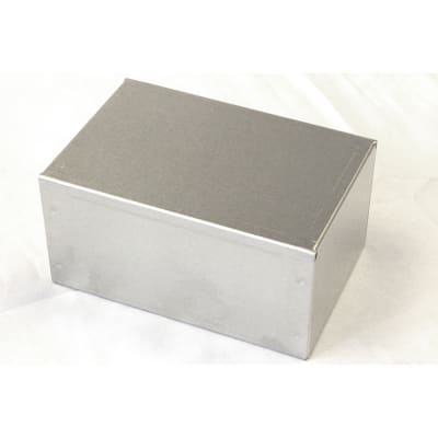 Hammond Manufacturing - 1444-643 - Enclosure,Box-Lid,Desktop,Aluminum,6x4x3  In,Buy Cover Seperately,1444 Series - RS