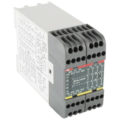 ABB Jokab Safety - 2TLA010028R2000 - RT7A Safety Relay, Single or Dual ...