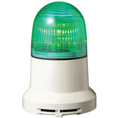 Patlite - PEW-24A-G - Signal Light, LED, 82mm, Green, 24VDC, Continuous ...