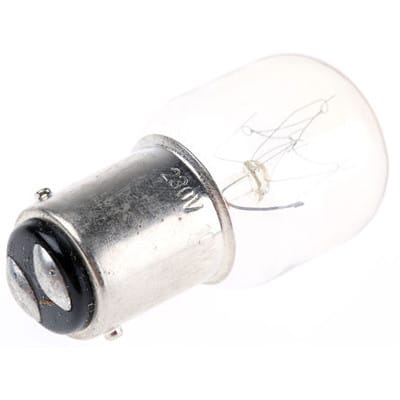 Schneider Electric - DL1BLM - LAMPS, INCANDESCNT 10W 230VAC/DC BA15D - RS