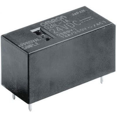 Omron Electronic Components - G2RL-1A DC24 - Relay SPST-NO PCB ...