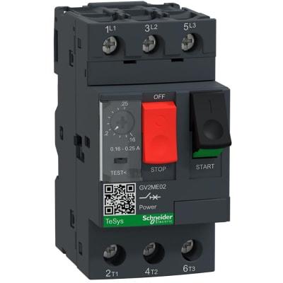 Schneider Electric GV2ME02 Motor starters Specifications