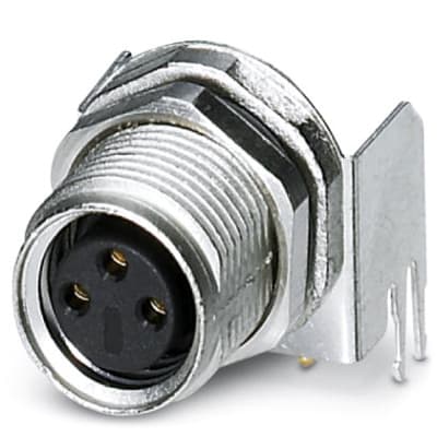 Phoenix Contact - 1456145 - Flush-Type Connector; Socket; 3-Pos; M8 ...