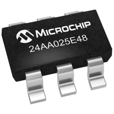 Microchip Technology Inc. 24AA025E48T-E/OT