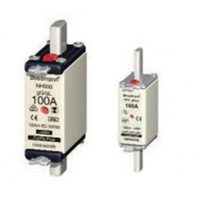 Bussmann By Eaton - 100NHG000B - Fuse, 100A 000 NH Centred Tag GG - GL ...