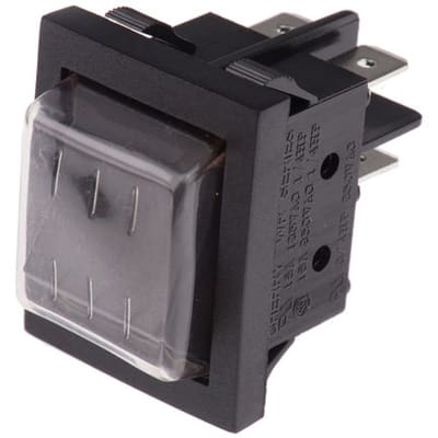 ZF Electronics - WRG32F2BBBNS - Switch,Rocker,DPST,ON-OFF,Concave,Non ...