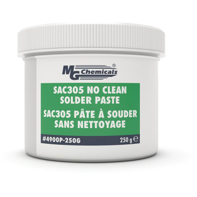 MG Chemicals 4860P – Pasta de soldadura Sn63/Pb37 – Sin limpieza