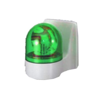 Patlite - WH-24A-G - Rotating Beacon, Green, 100mm, Bulb, 24VDC ...