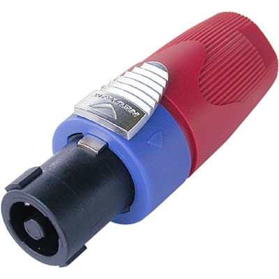 Neutrik - NL4FX-2 - Cable Mount Loudspeaker Connector Plug, 1 Way, 40A ...