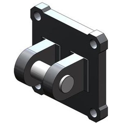 SMC Corporation - CQ-D032 - Clevis, rear, double, for CQ232 series - RS
