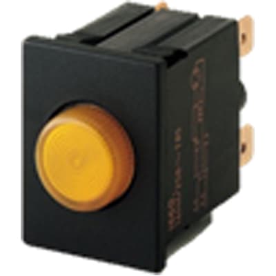 Marquardt Switches - 1660.5201 - Switch, Pushbutton, DPST, IP40, ON-OFF ...