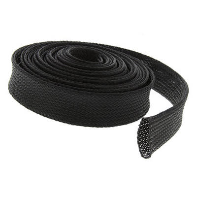 RS PRO - 408211 - Expandable Braided PET Cable Sleeve 30mm ID 5m Sleeve ...