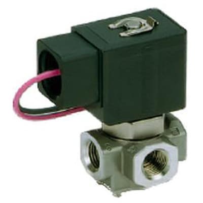 SMC Corporation - VX3324-02N-3TR1-B - VX3 Valve for Media,Body port,1/4 ...