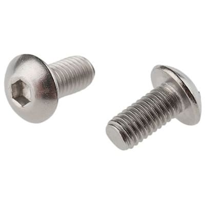 RS PRO - 2328221 - Hex Socket Button Stainless Steel PlainSocket Screw ...