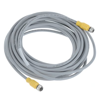 Turck - RKS 4.5T-10-RKS 4.5T - Cordset, M12 Fem to M12 Male Straight ...