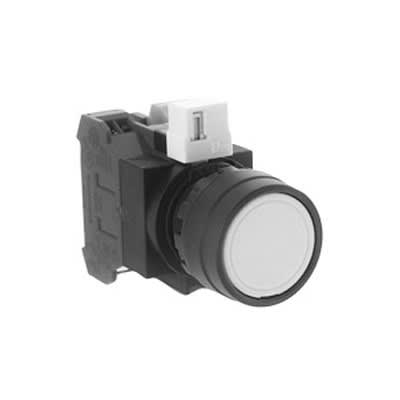 IDEC Corporation - HW1B-A1F02-G - Pushbutton; HW Series; Plastic Bezel ...