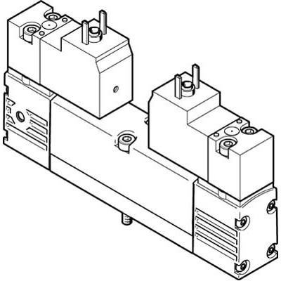 Festo - VSVA-B-B52-H-A2-1C1 - Valve, solenoid, VSVA-B-B52-H-A2-1C1 - RS