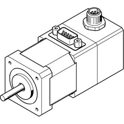 Festo - EMMS-ST-42-S-SE-G2 - Motor, stepper, EMMS-ST-42-S-SE-G2 - RS