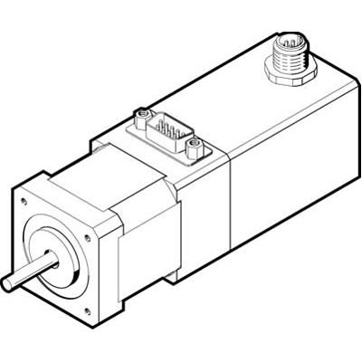 Festo - EMMS-ST-42-S-SEB-G2 - Motor, stepper, EMMS-ST-42-S-SEB-G2 - RS