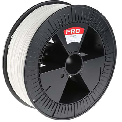 Filament pour imprimante 3D RS PRO, PLA, Ø 1.75 mm, Blanc, 2.3 kg, FDM