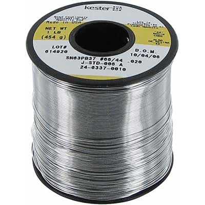 Kester Solder - 24-6337-0010 - Solder Wire, highly active RA flux ...