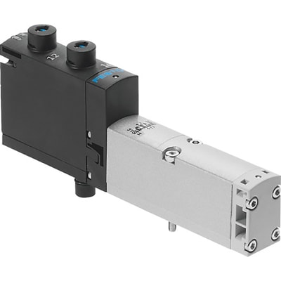 Festo - VSVA-B-P53C-ZD-A2-1T1L - Solenoid Valve, ISO15407-2, 5/3, 18mm ...