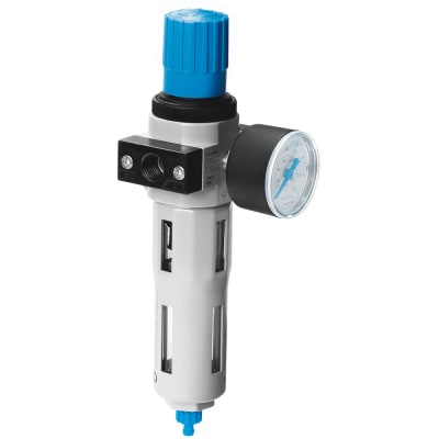 Festo - LFR-D-5M-MAXI - Filter Regulator, 5 micron, 13.8-240 PSI, 262.5CFM,  LFR Series - RS