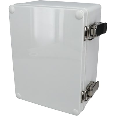 Bud Industries - PTH-22498 - Enclosure, Fiberglass Box, SS Latch, 5.91 ...