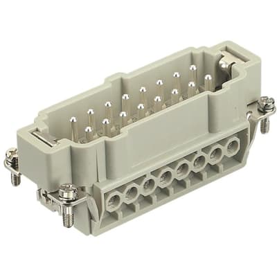 HARTING - 09365162601 - Han 16E Ex male screw terminal insert - RS